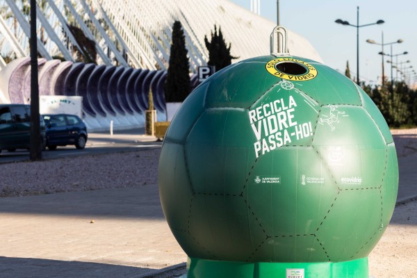 El reciclaje de vidrio también jugará la Copa de España de Fútbol Sala que acoge Valencia  

