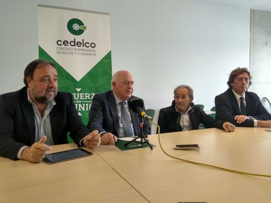 Cedelco publicará un decálogo  para que los partidos políticos reconozcan el peso empresarial de Elche