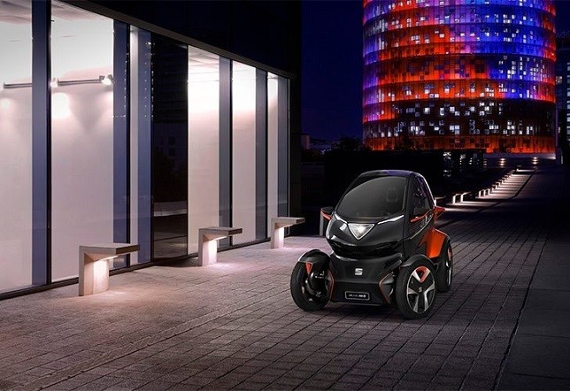 Seat presenta Minimó, un vehículo eléctrico de dos plazas para la micromovilidad urbana