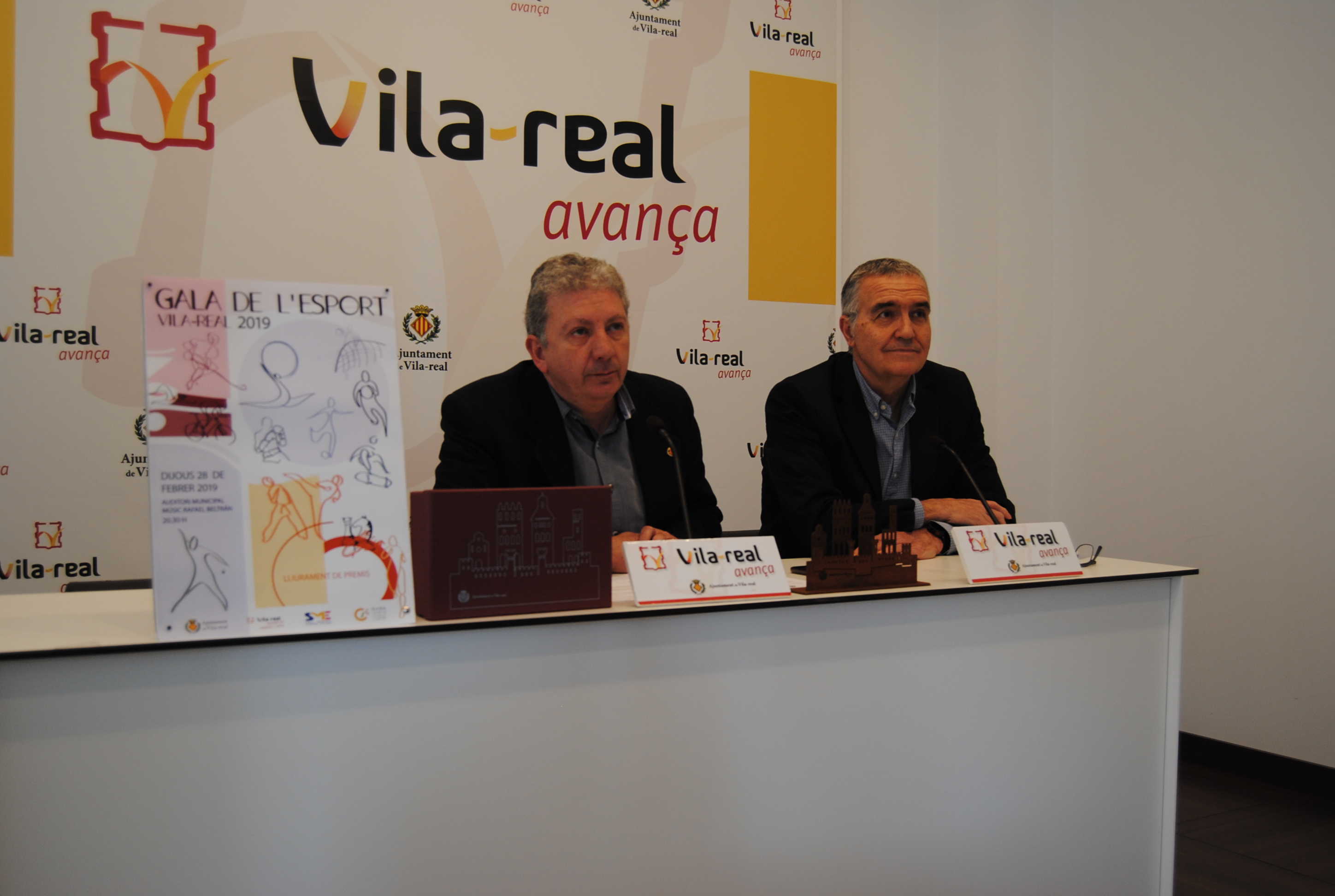 El Ayuntamiento premia a los internacionales del Villarreal en la Gala de l'Esport de este año