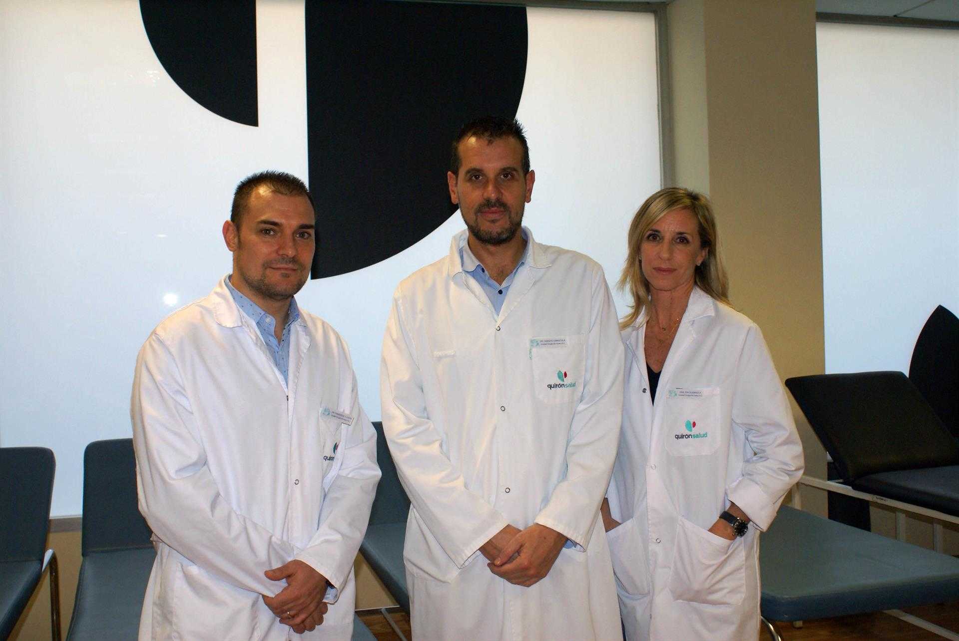 Quirónsalud Valencia aplica una técnica para reconstruir ligamentos de muñeca considerados irreparables