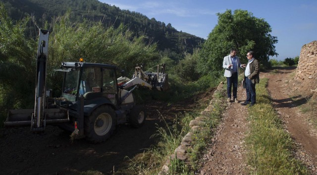 La Diputación invertirá este año 750.000 euros para rehabilitar más de 1.500 Kms. de caminos rurales 
