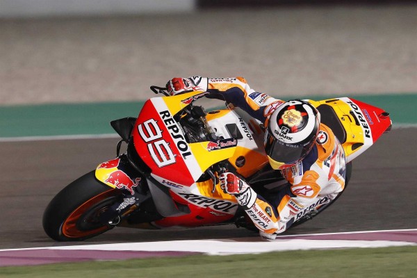 Lorenzo luce los colores Repsol Honda y Viñales marca el tiempo en Losail