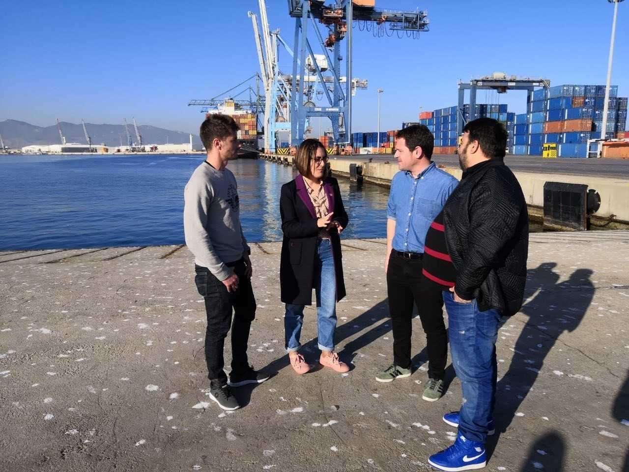 Compromís exige un acceso ferroviario al puerto 
