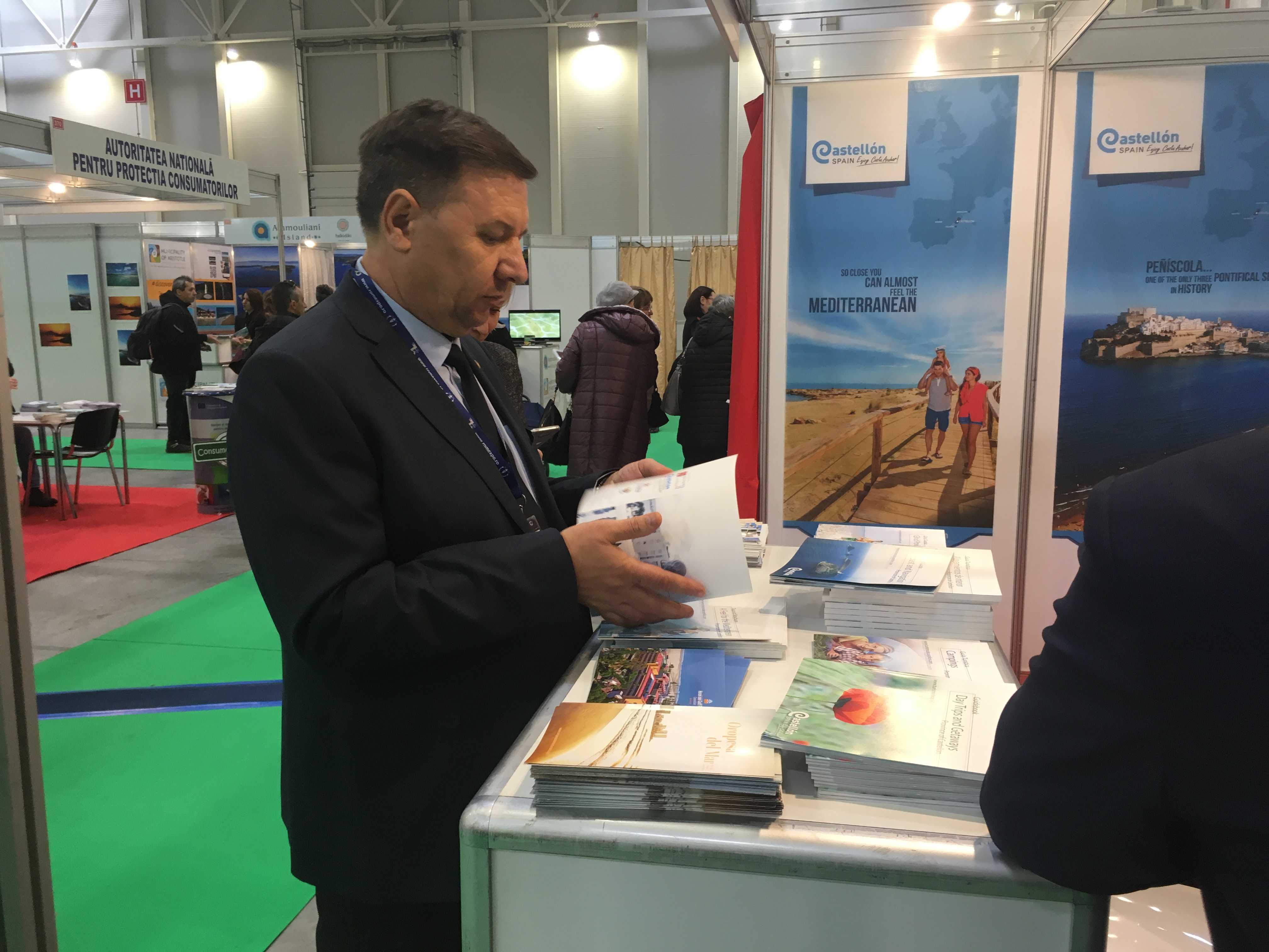 La Diputación acude a la Feria TTR Romania para atraer más turismo rumano por el aeropuerto