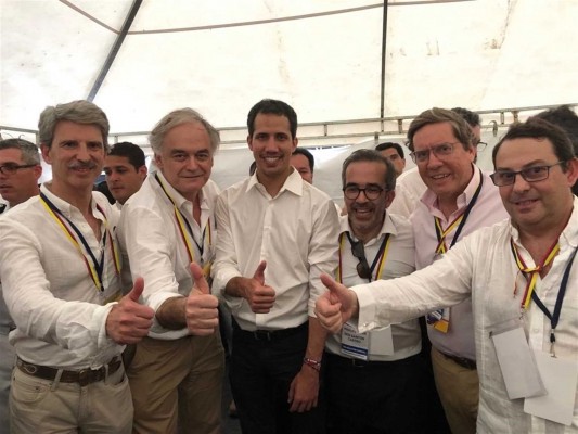 González Pons se reúne con Juan Guaidó en la frontera entre Colombia y Venezuela