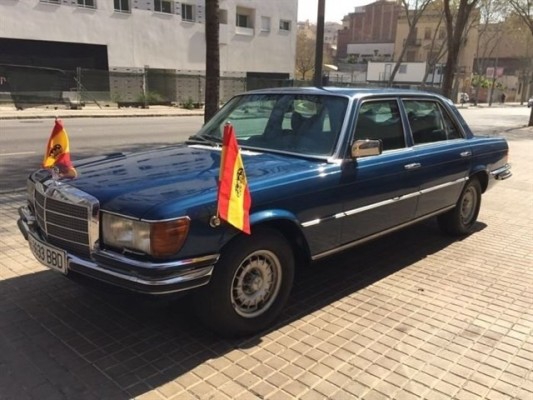 A subasta 'online' el Mercedes-Benz 450 SEL que utilizó el Rey Juan Carlos a finales de los 70