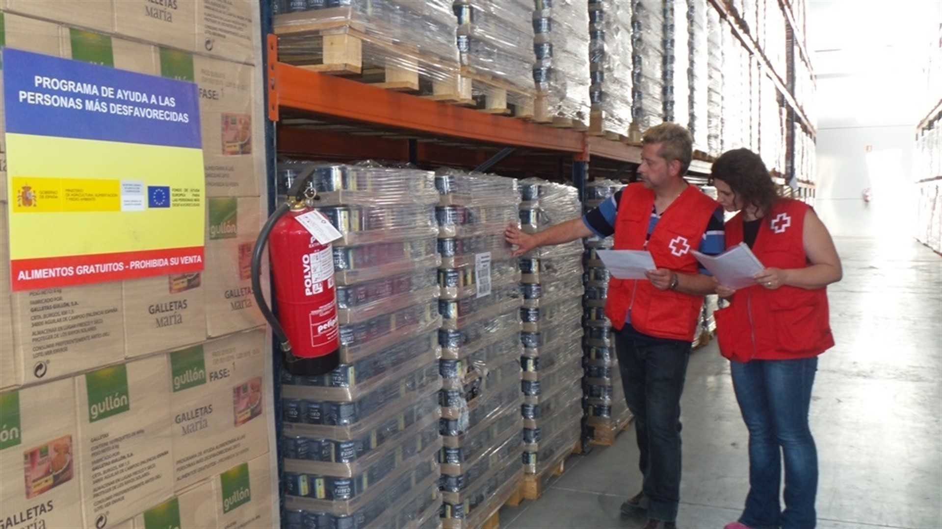 Cruz Roja distribuye más de 537 toneladas de alimentos a personas vulnerables en la Comunitat