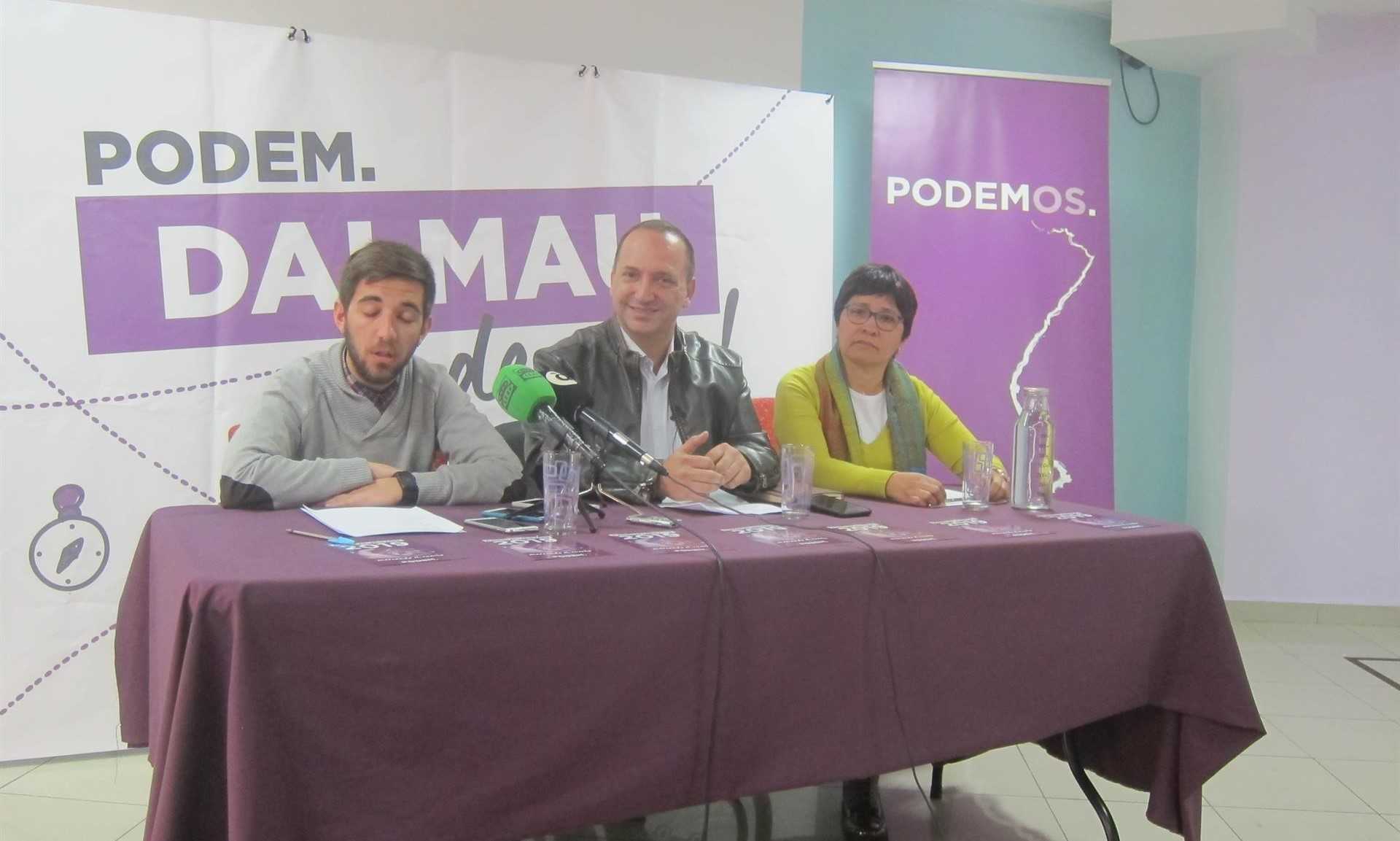 Dalmau dice que será Podem Castelló quien decida si confluye con otros partidos en las elecciones