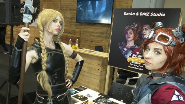 Arranca Heroes Comic Con con dibujo en vivo, editores, 'cosplay' y artistas