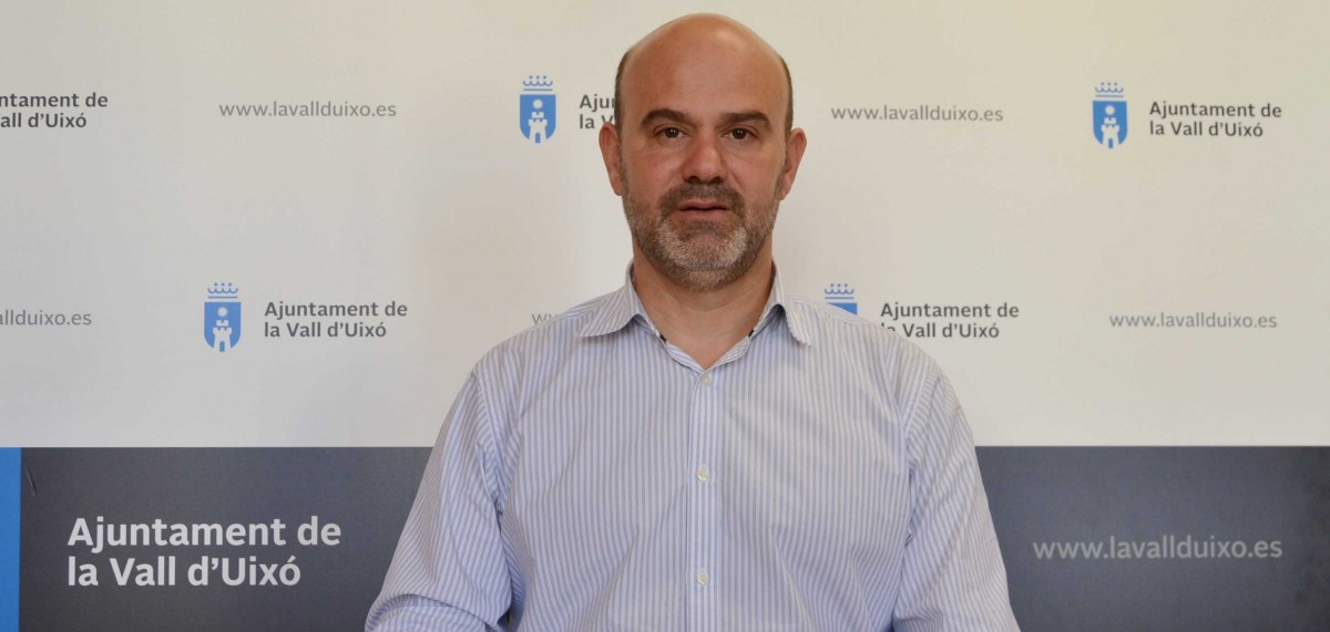 Javier Ferreres, concejal de Hacienda de la Vall d'Uixó. - 