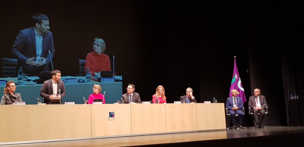 Acto de reconocimiento a los ex rectores de la UJI Francisco Toledo y Vicent Climent.  - 