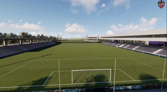 La propuesta del Levante para su ciudad deportiva, la única recibida en el Puerto
