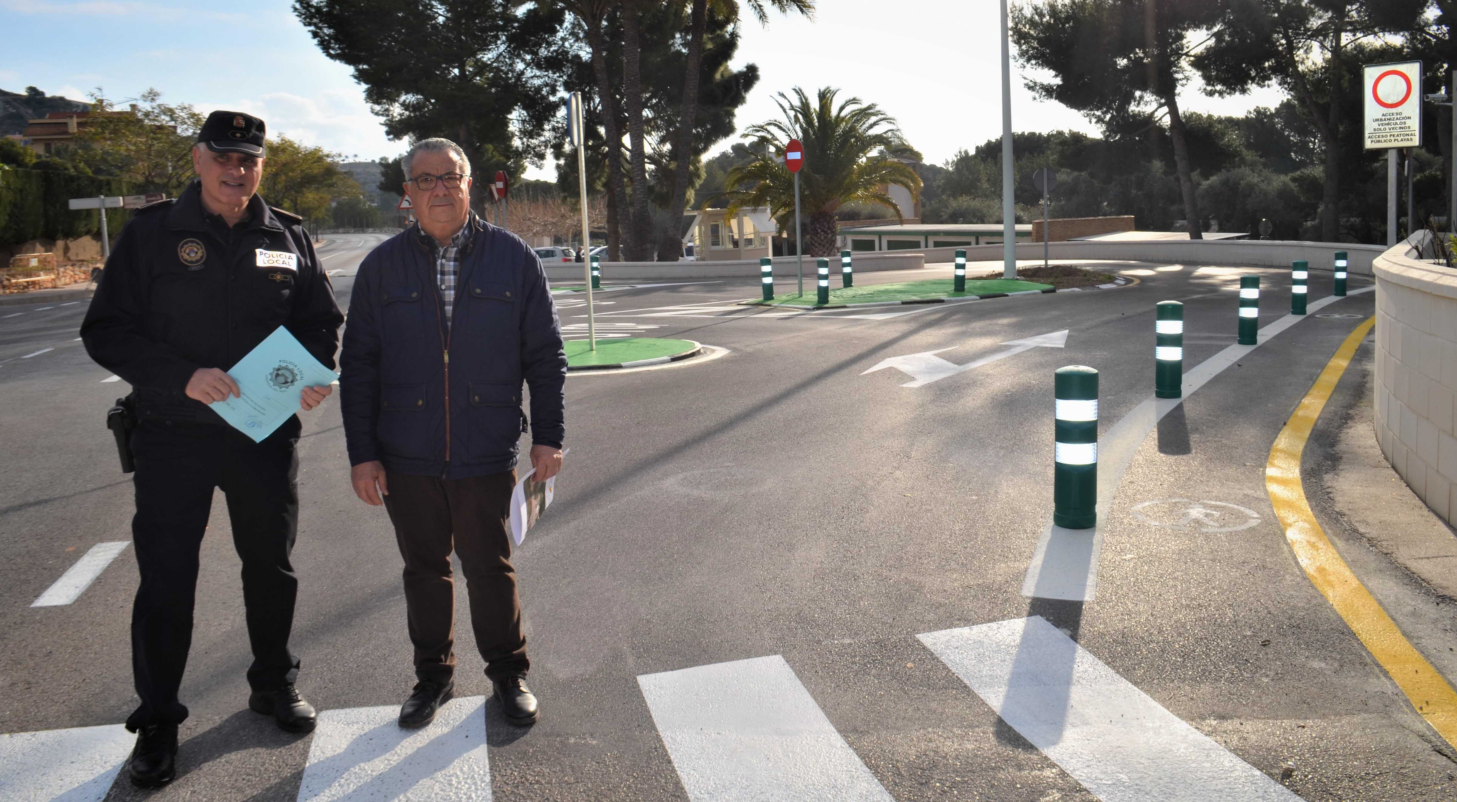 Oropesa del Mar mejora el acceso a la urbanización Les Platgetes con nueva señalización