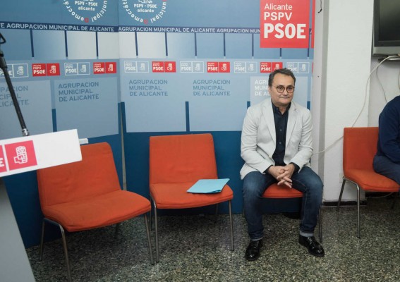 El debate de las primarias del PSPV de Alicante queda en un monólogo de Sanguino