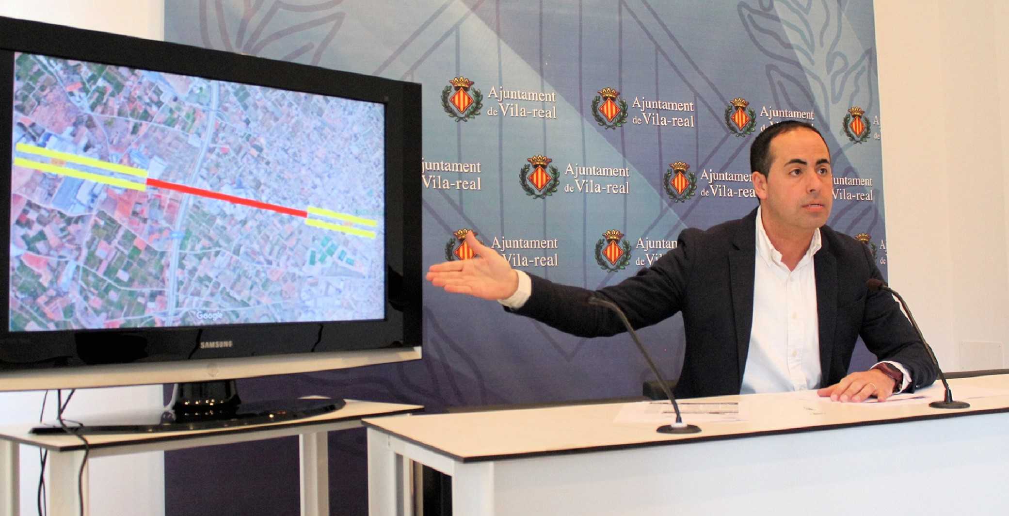 El PP de Vila-real acusa al alcalde de malgastar 700.000 € en el embudo de la carretera de Onda