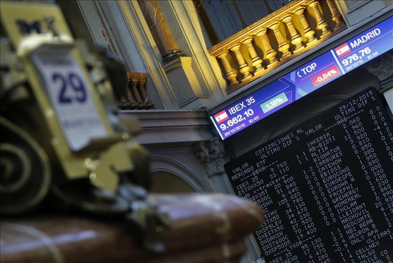 Triunfadores y derrotados en la bolsa española durante 2015