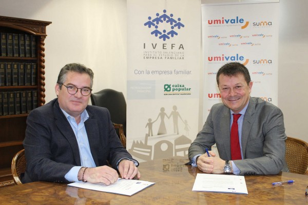 IVEFA y umivale firman un convenio en pro del tejido empresarial valenciano