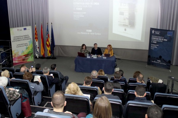 Onda detalla a la ciudadanía las claves de los diez proyectos que cofinanciará Europa en la ciudad