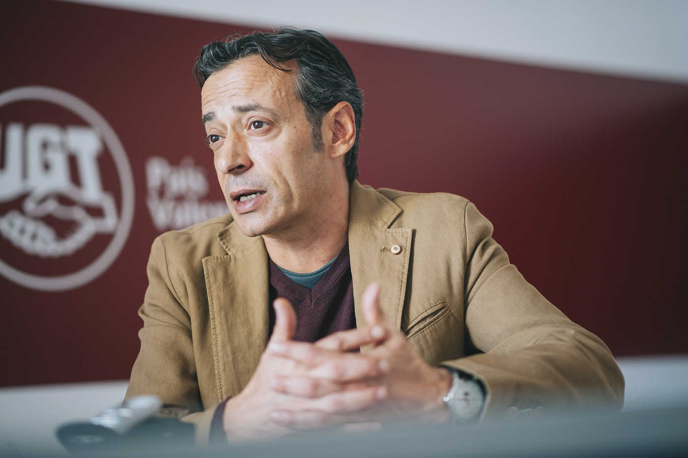 Carlos Faubel, secretario General de Ford Almussafes. Foto: KIKE TABERNER - 