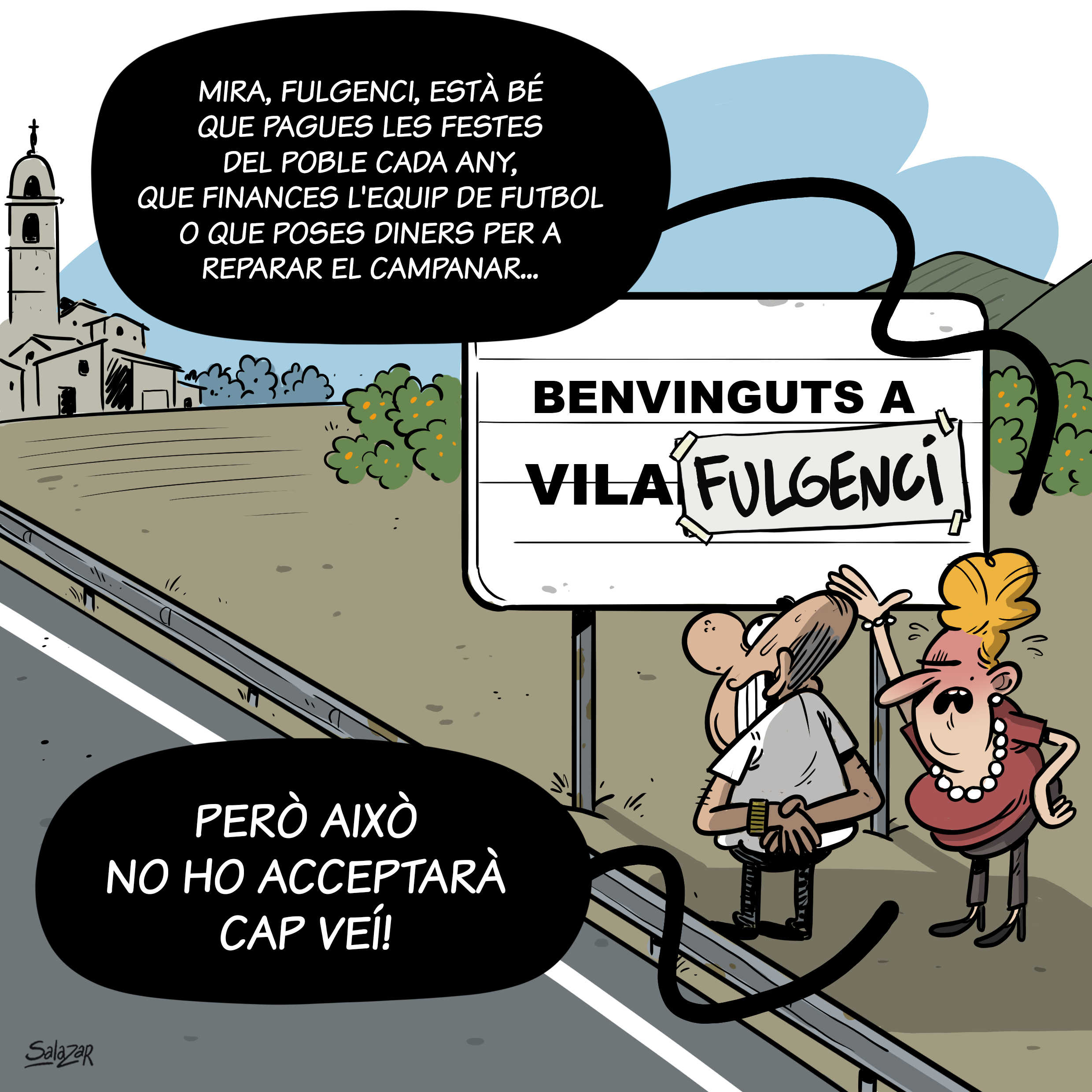 El ric del poble /fardant pel populus/