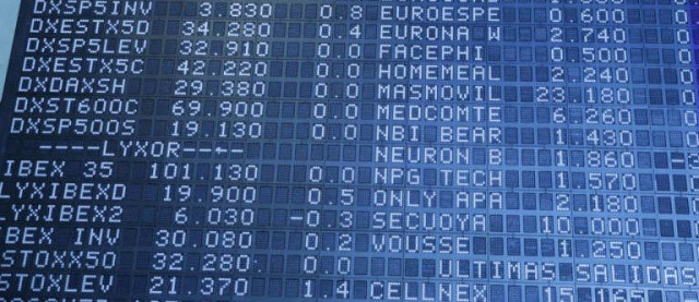 El Ibex 35 cierra subiendo un 0,35% para alcanzar los 9.155 puntos