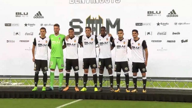 Puesta de largo de los fichajes del Valencia CF