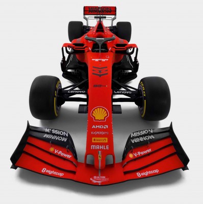 Ferrari presenta el SF90, el nuevo monoplaza de Vettel y Leclerc

