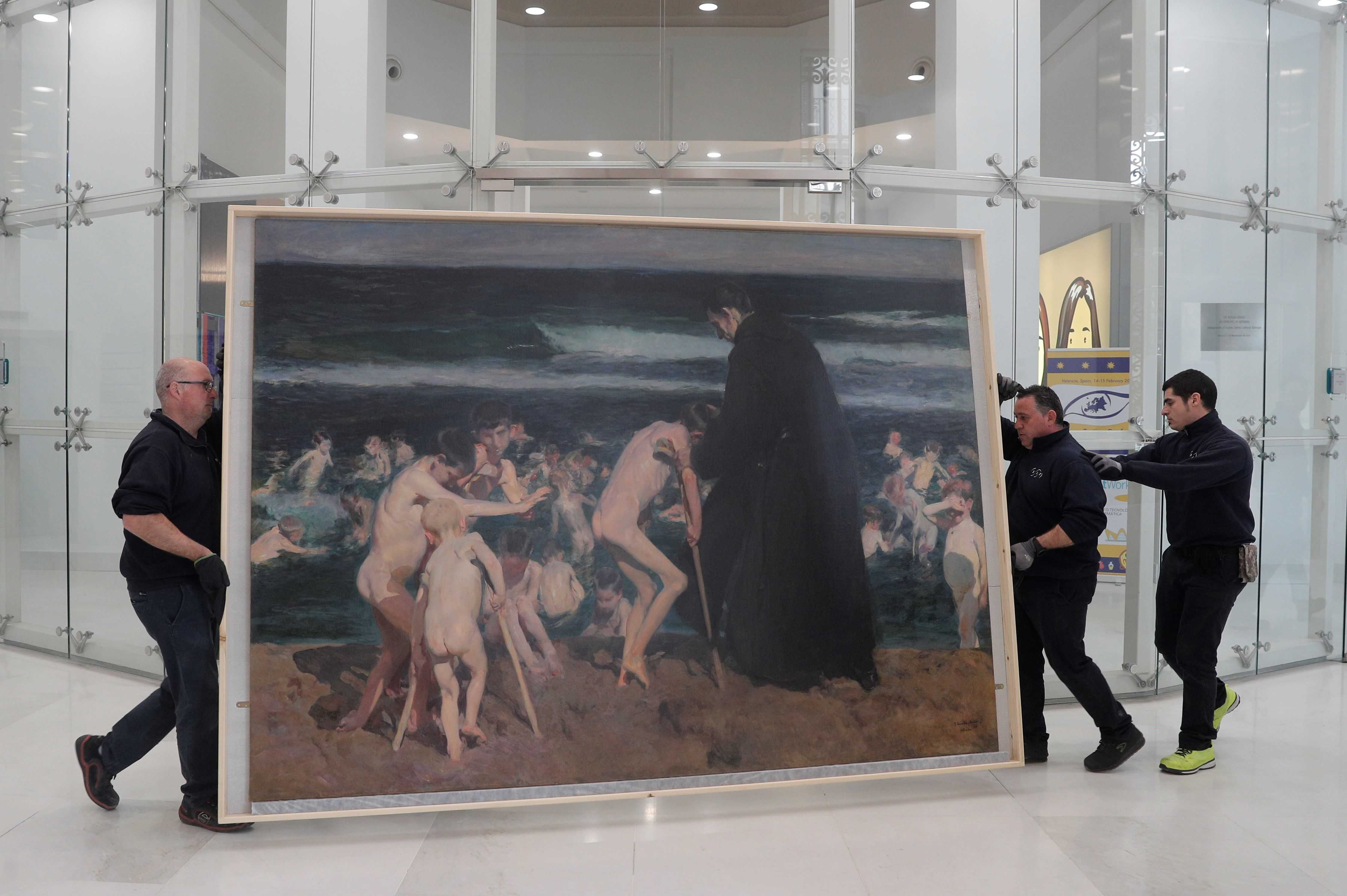 '¡Triste Herencia!' de Sorolla ya viaja a la National Gallery de Londres
