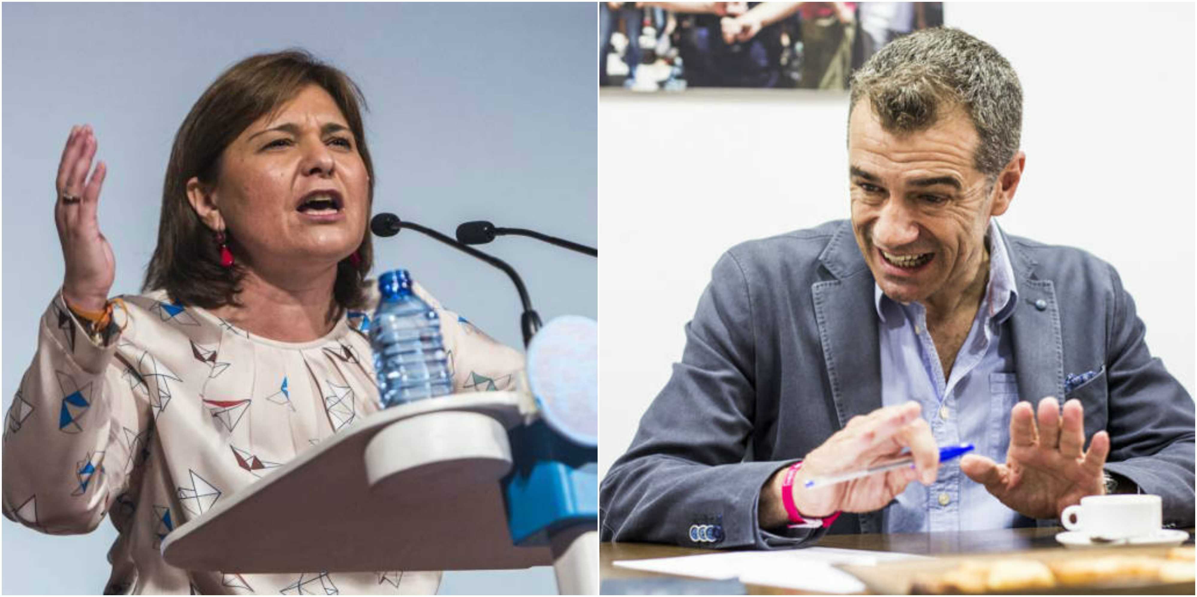 La candidata del PPCV, Isabel Bonig, y el probable aspirante de Cs, Toni Cantó. Foto: VP - 