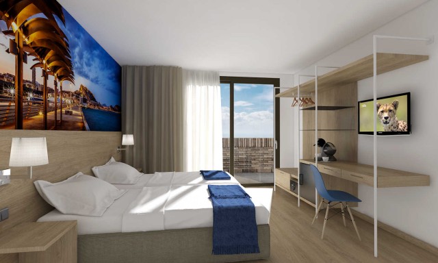 Los dueños del Hotel Maya reabrirán el Mío Cid en abril como Calas de Alicante tras su remodelación
