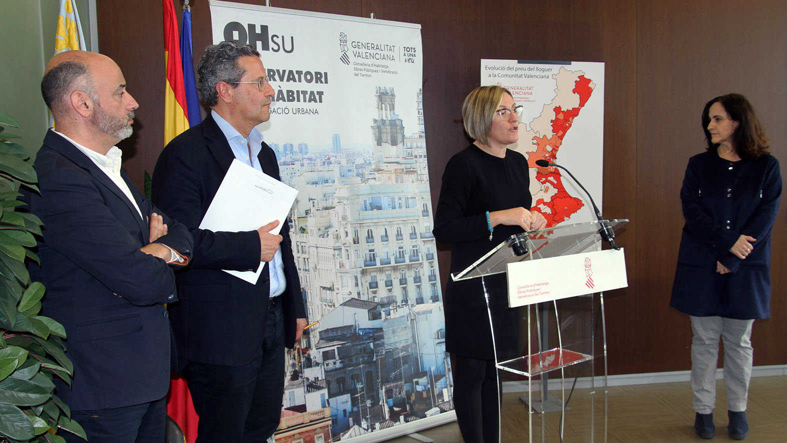 Alquilar en el centro de València desgravará si el inquilino paga menos de 580 euros mensuales