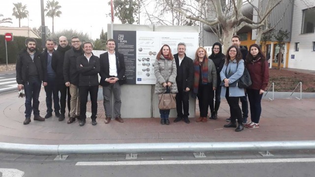 La Comisión Europea supervisa el demostrador del sistema urbano de drenaje cerámico de Benicàssim