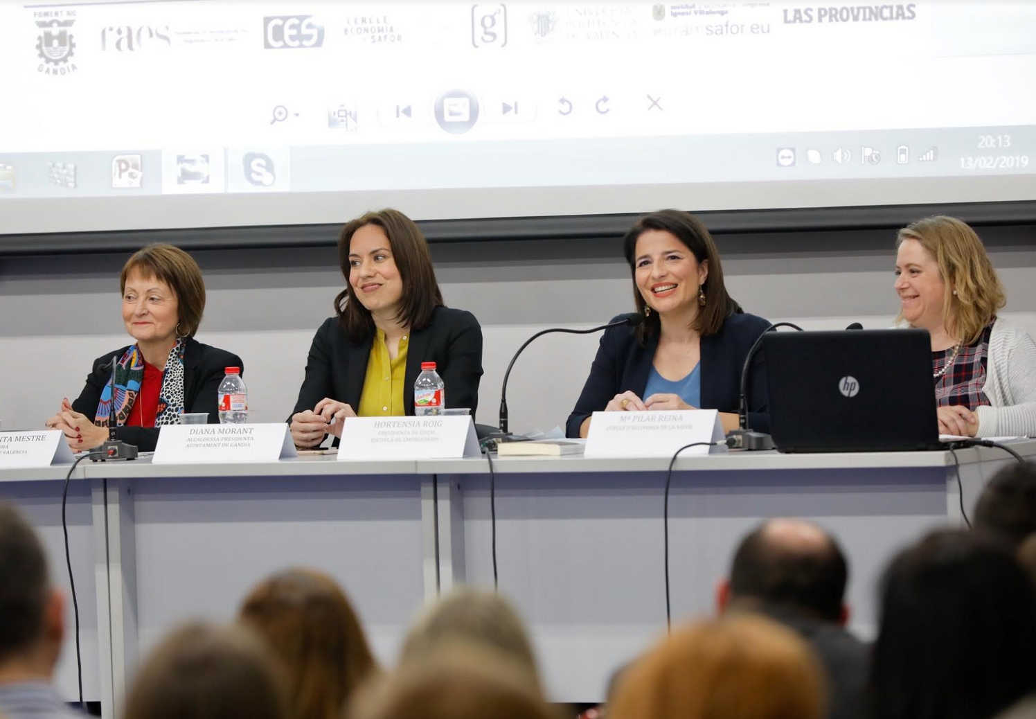 Mª Vicenta Mestre y Hortensia Roig reivindican la educación en valores de igualdad