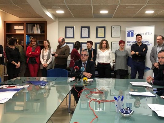 Podemos plantea en Elche recuperar la gestión municipal del agua en su totalidad