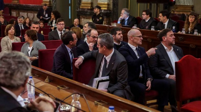 
Las defensas de los acusados por el 1-O denuncian la vulneración de derechos