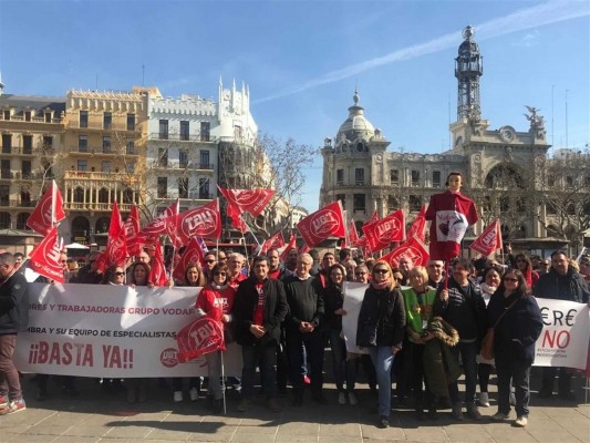  Ribó reitera su rechazo al ERE de Vodafone y a que deje la ciudad: 