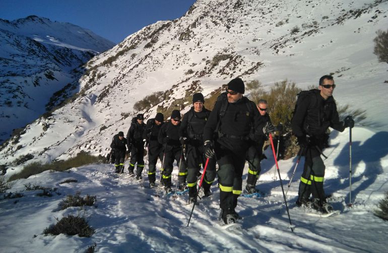 La UME evalúa su capacidad de respuesta invernal en la provincia de Castellón