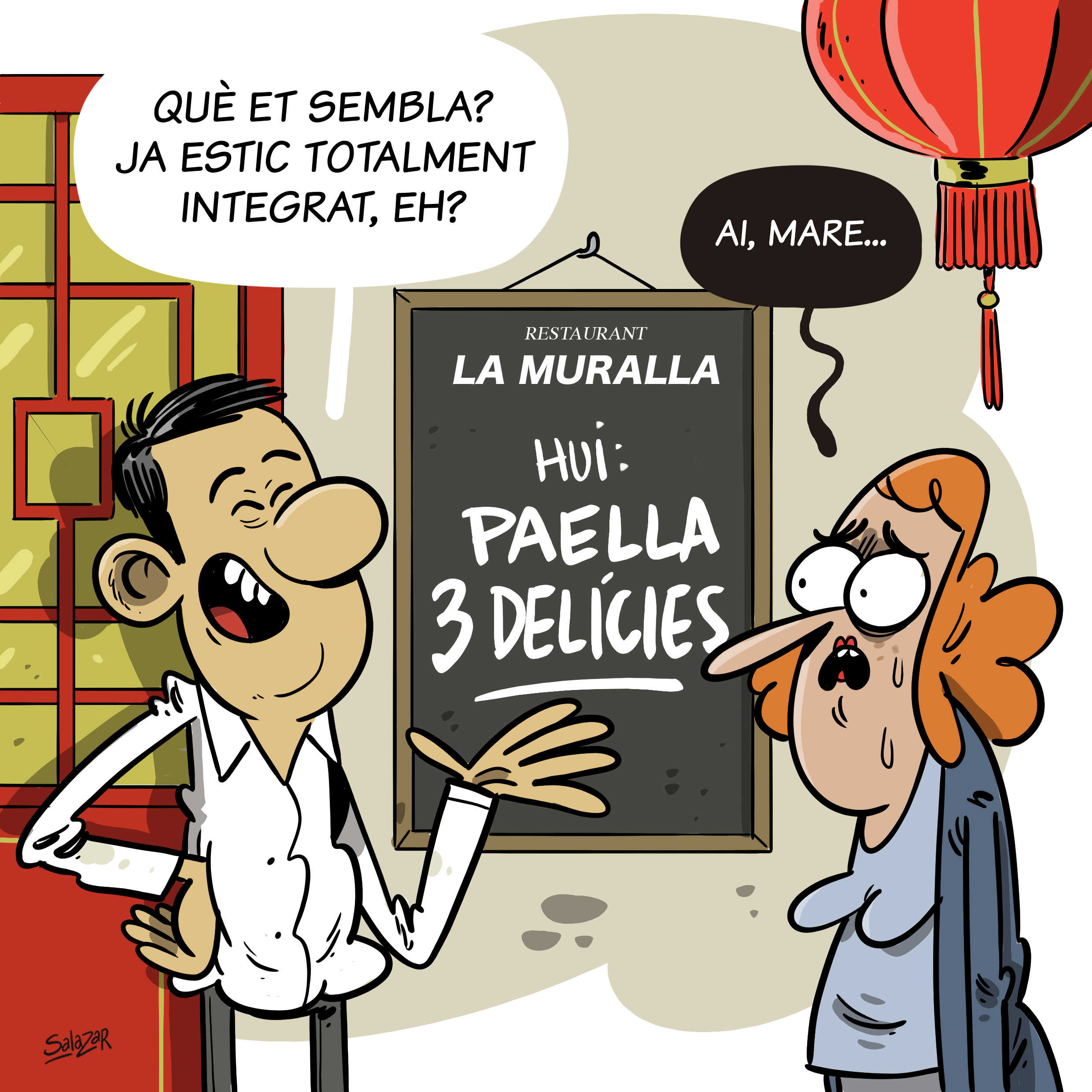 Il·lustració de Raul Salazar per a Culturplaza. - 