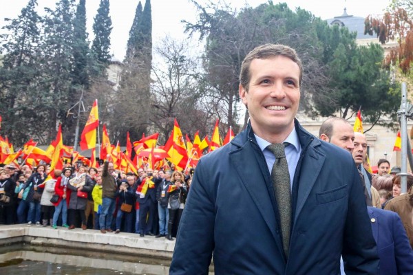 Pablo Casado dice que la manifestación de Colón certificó 