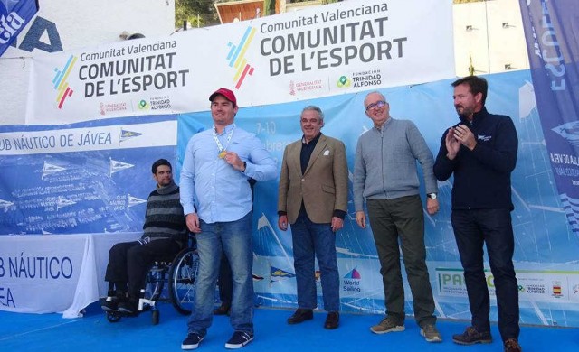Rafa Andarias logra el oro de la Comunitat Valenciana Olympic Week en la clase 2.4MR