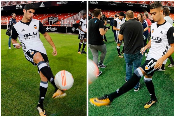 Pereira y Guedes directos al césped contra el Atlético de Madrid