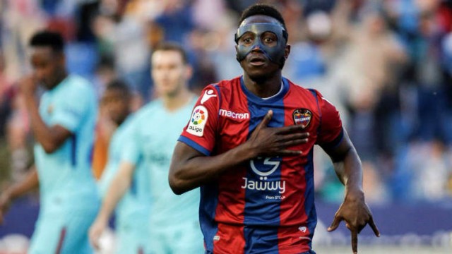 El Levante traspasa a Boateng al Dalian Yifang chino