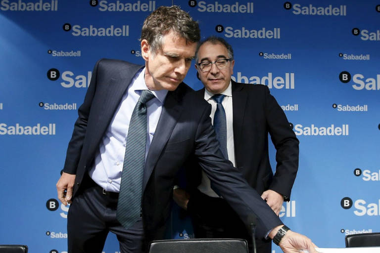 La cúpula del Sabadell invierte 237.000 euros en acciones propias tras presentar resultados