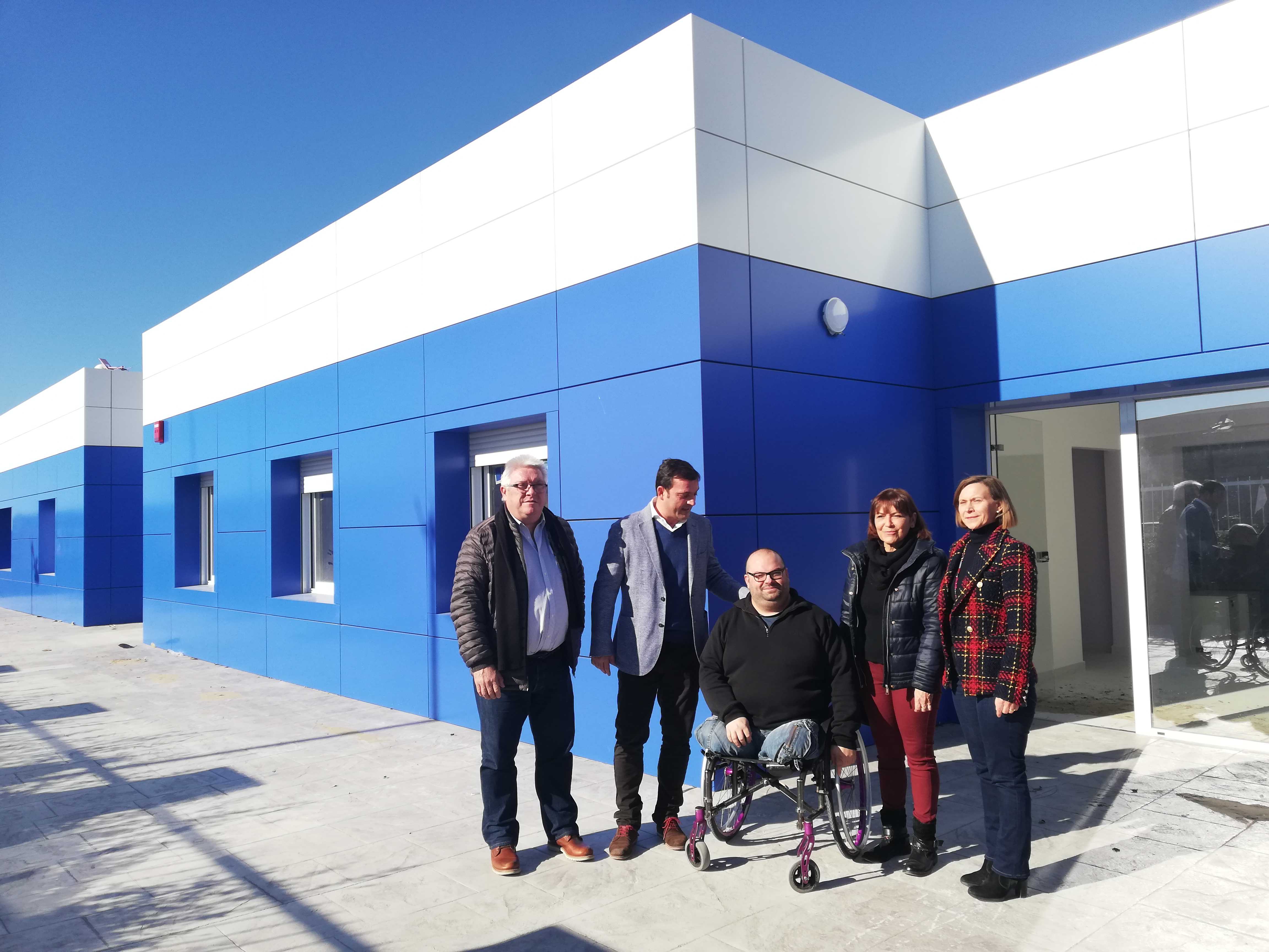 Peñíscola da los últimos retoques a su nuevo centro de Servicios Sociales, plenamente accesibles