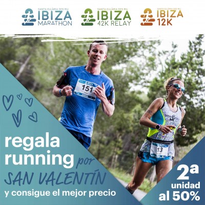Este San Valentín, correr en Ibiza es cosa de dos y con el mejor precio