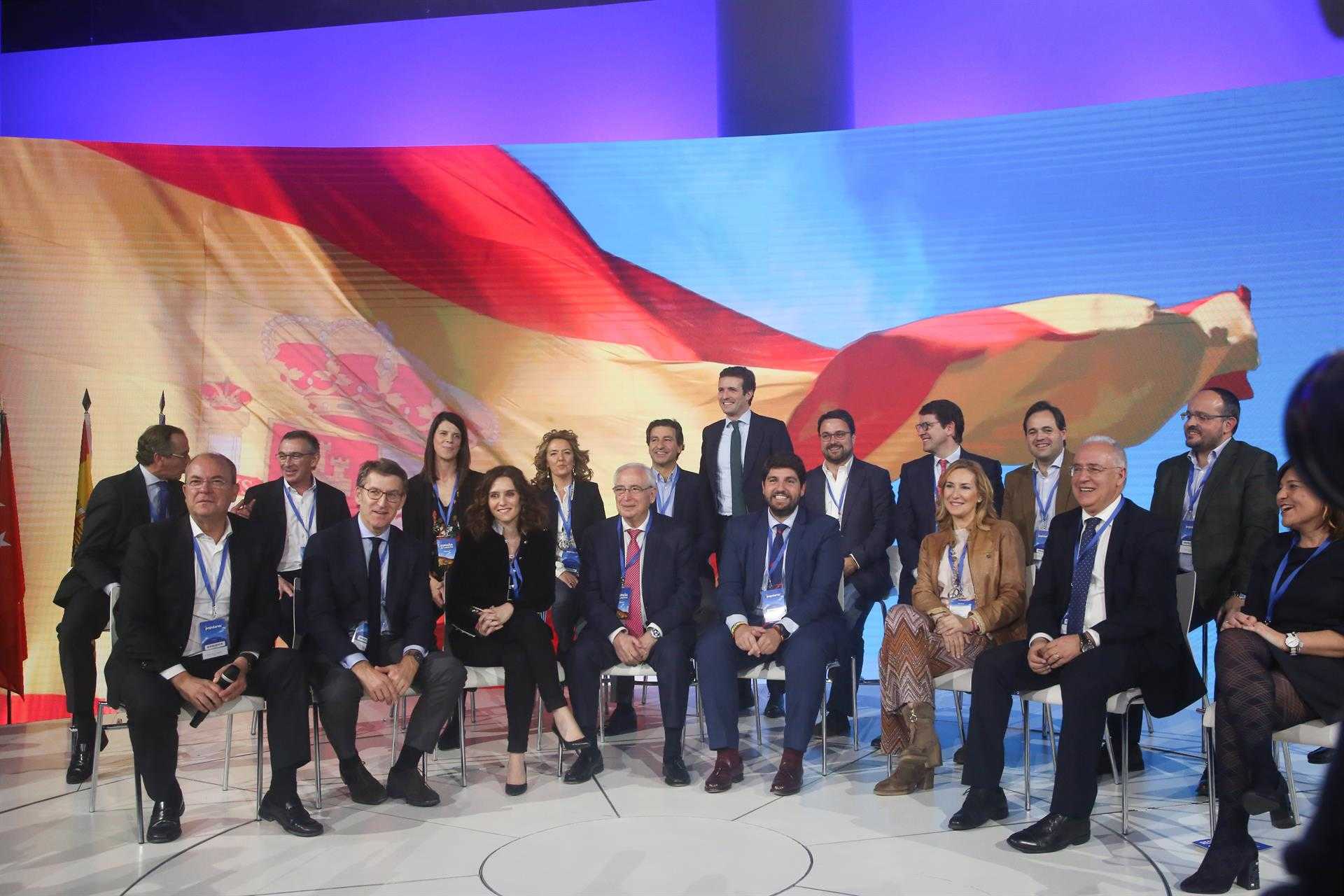 Casi todos los 'barones' del PP irán con Casado a la concentración de Madrid, incluida Bonig