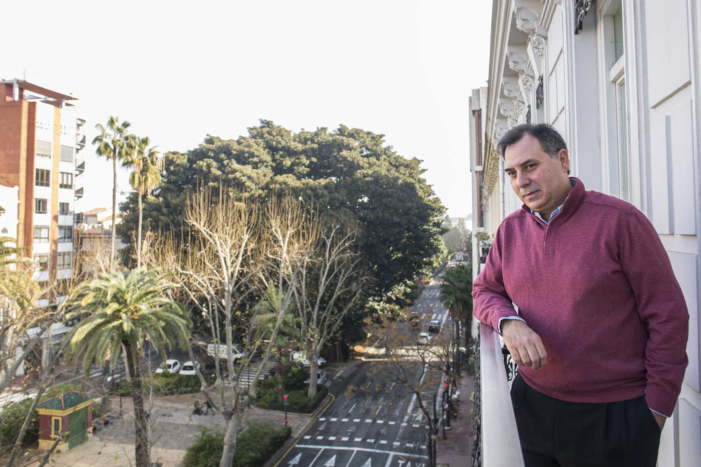 José Luis Santa Isabel, presidente de Fecoval. Foto: EVA MÁÑEZ - 