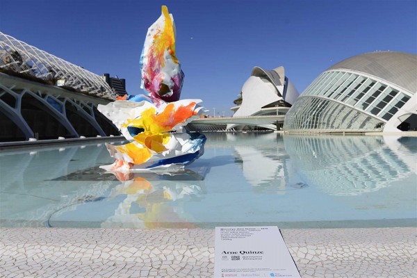 El 'Jardín Secreto' de Arne Quinze emerge en el Hemisfèric