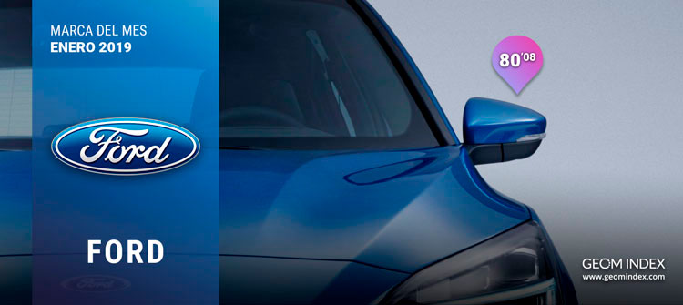 Ford inicia el año como la firma más valorada por los internautas